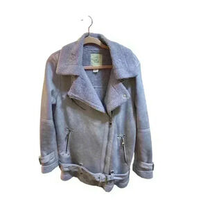 Urban Outfitters Oversized Aviator Jacket in Purple, Size SP, Pre-Owned